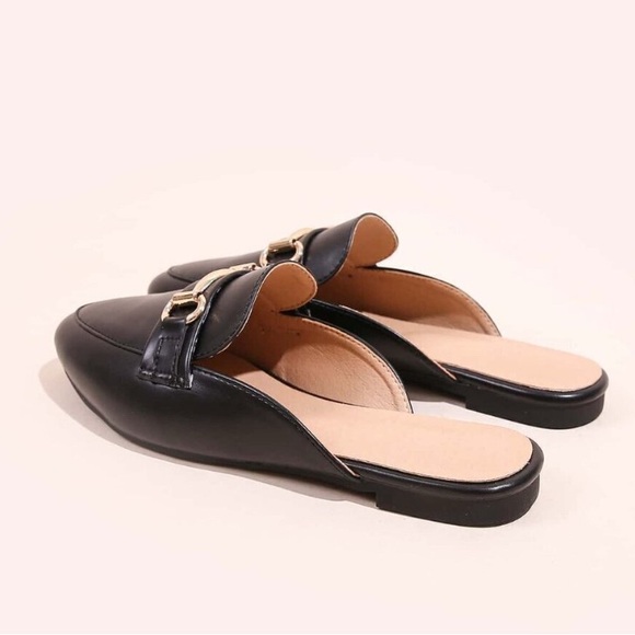 J. Crew Black Mule Loafers Size 8 NWT - Picture 6 of 12